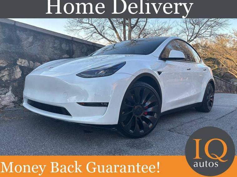 TESLA MODEL Y 2022 7SAYGDEFXNF542396 image